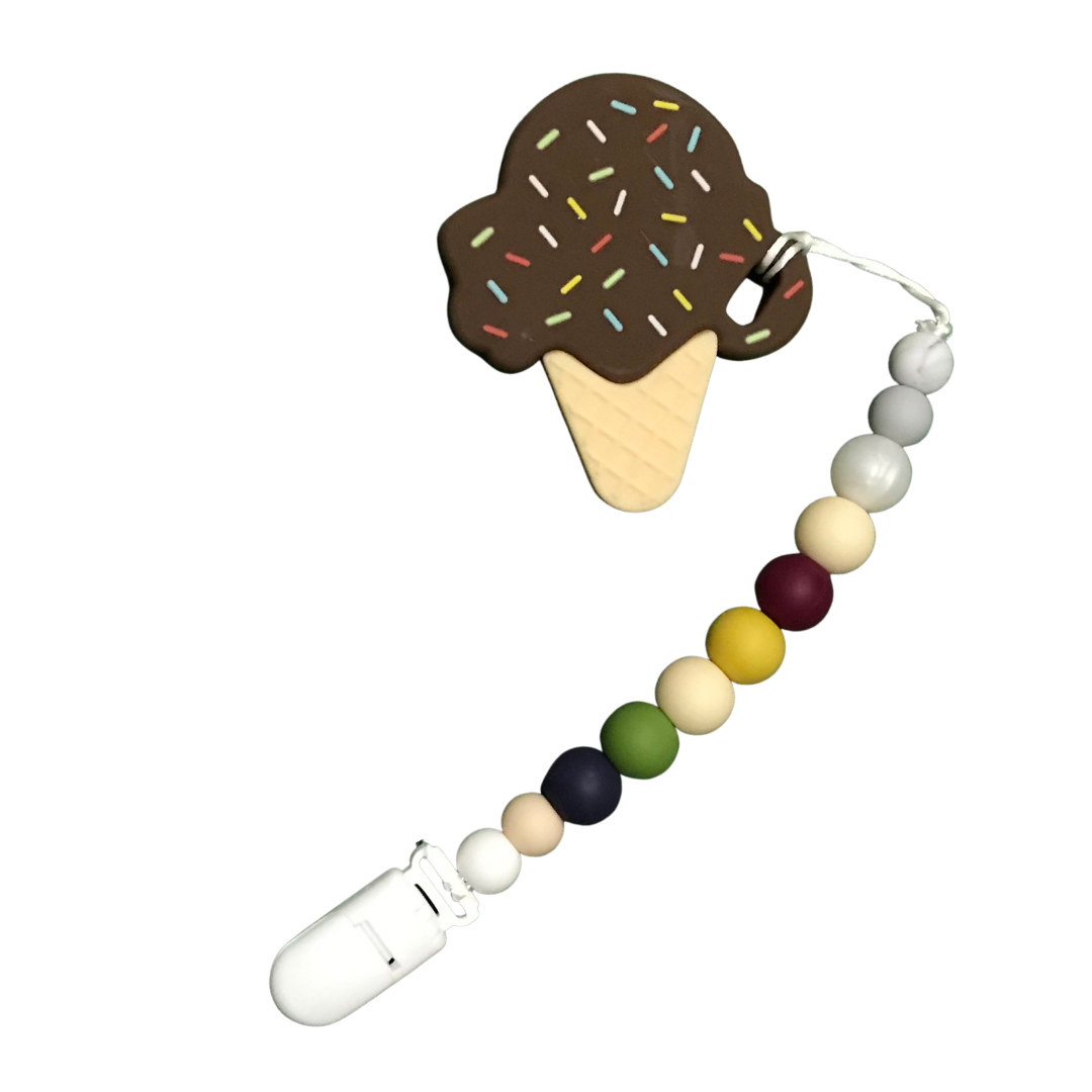 Clip para mordedera y/o chupón con mordedera incluída