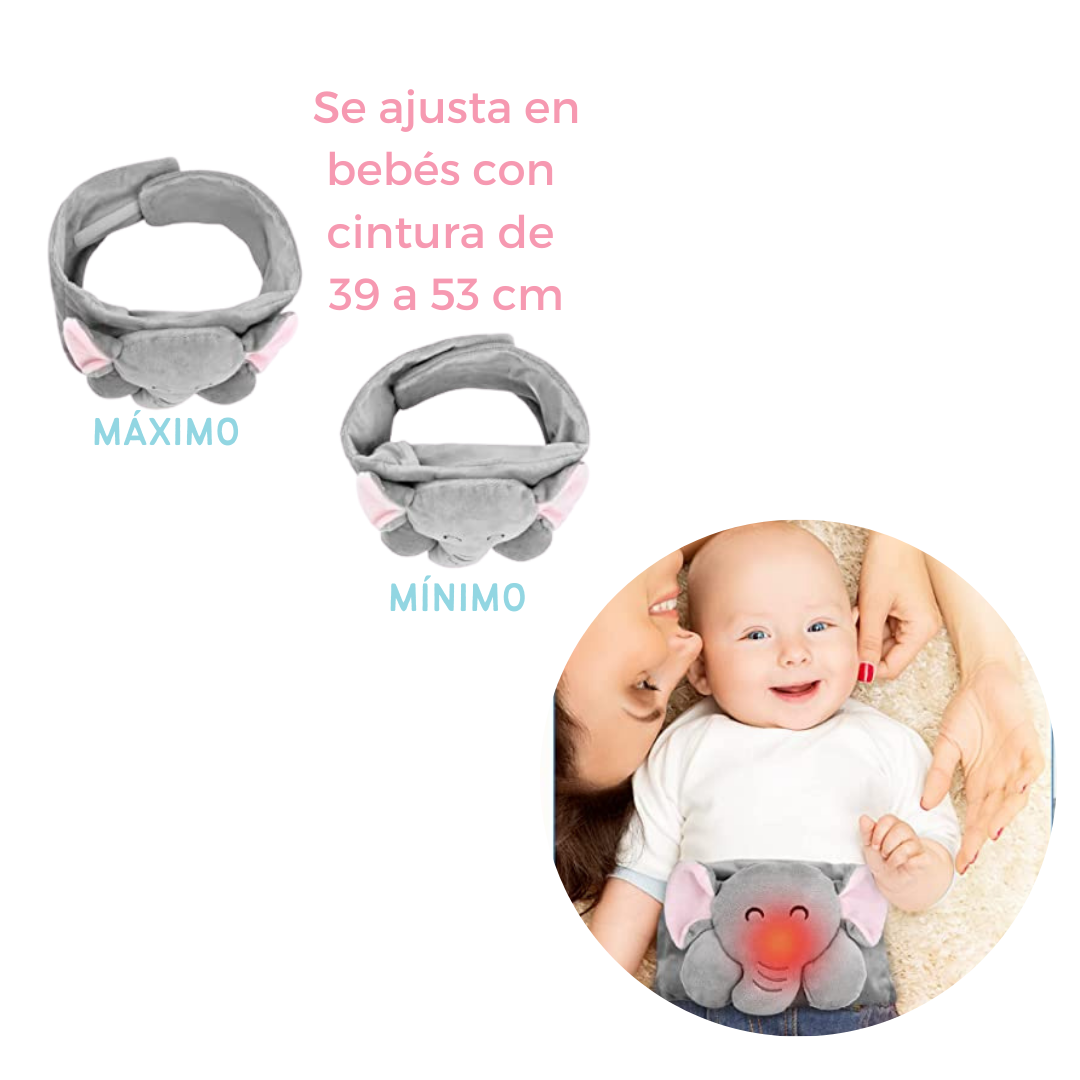 Cinturón térmico anti-cólicos y fiebre