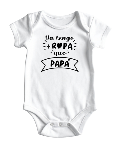 PAÑALERO MÁS ROPA QUE MAMÁ