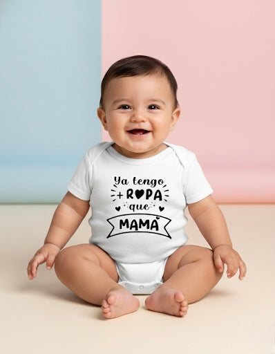 PAÑALERO MÁS ROPA QUE MAMÁ