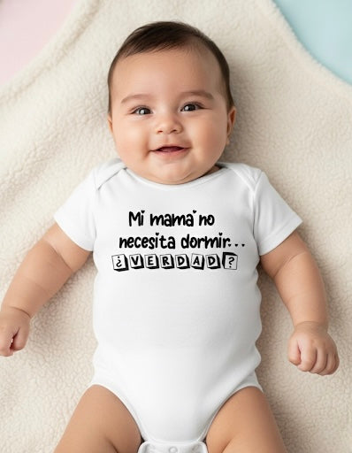 MAMÁ NO NECESITA DORMIR