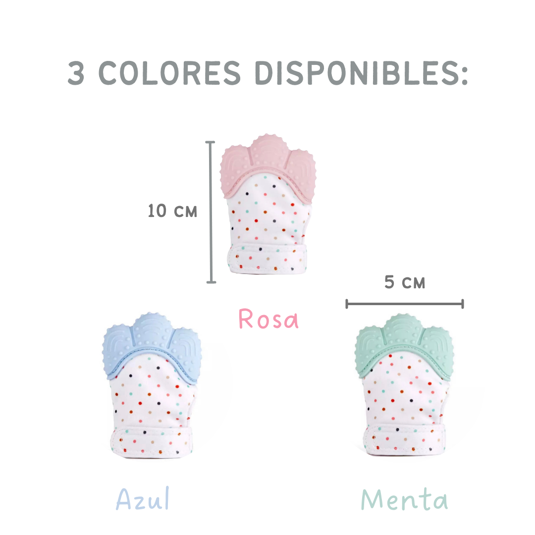 Guante con mordedera - Varios colores