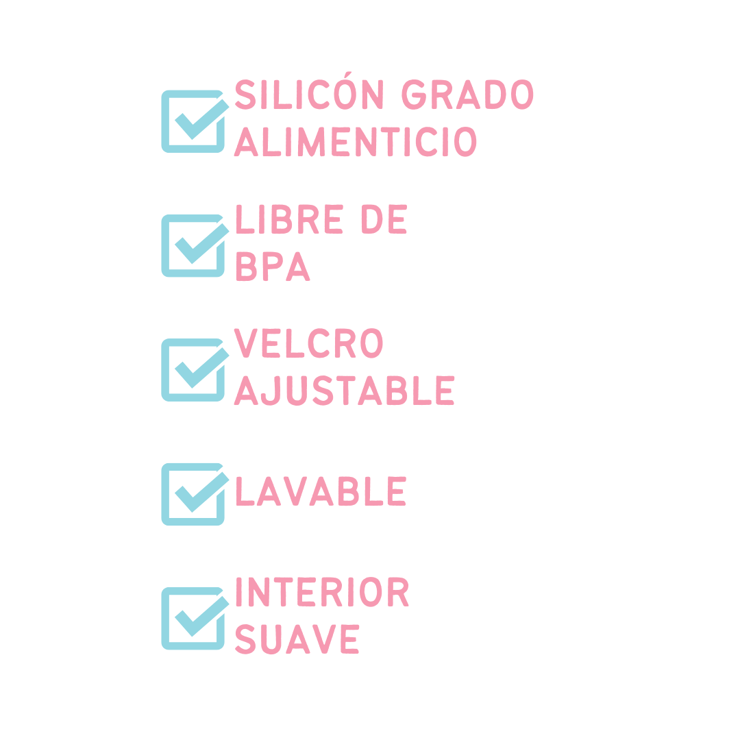 Guante con mordedera - Varios colores