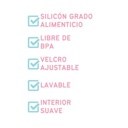 Guante con mordedera - Varios colores