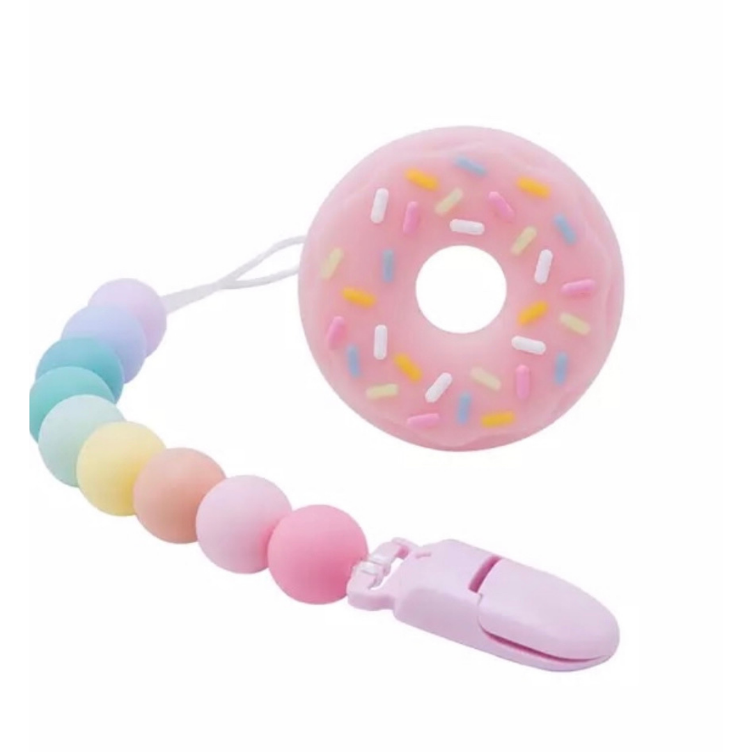 Clip para mordedera y/o chupón con mordedera incluída