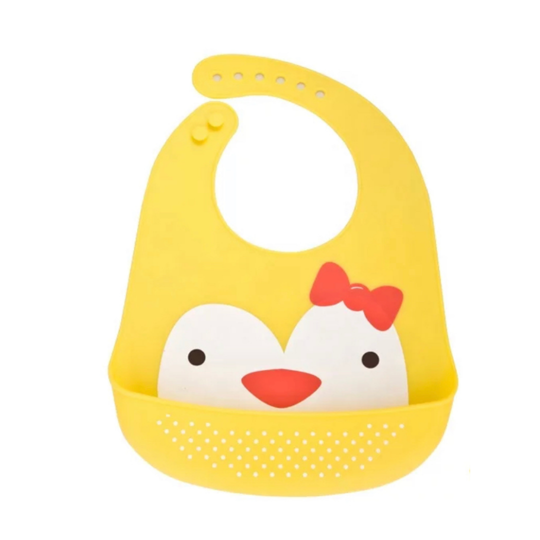 Babero de silicón - Varios Colores