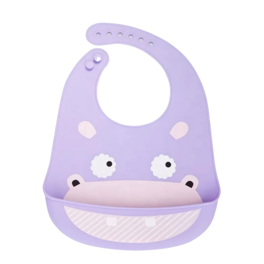 Babero de silicón - Varios Colores