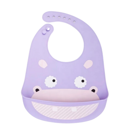 Babero de silicón - Varios Colores